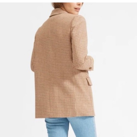 EVERLANE The Oversized Double-Breasted Blazer Sz 12 - Picture 5 of 15
